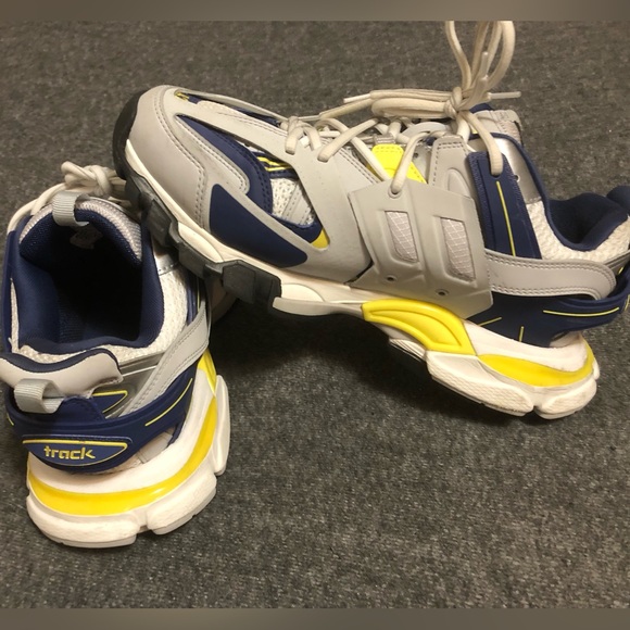 Balenciaga Men’s Navy Track Sneakers